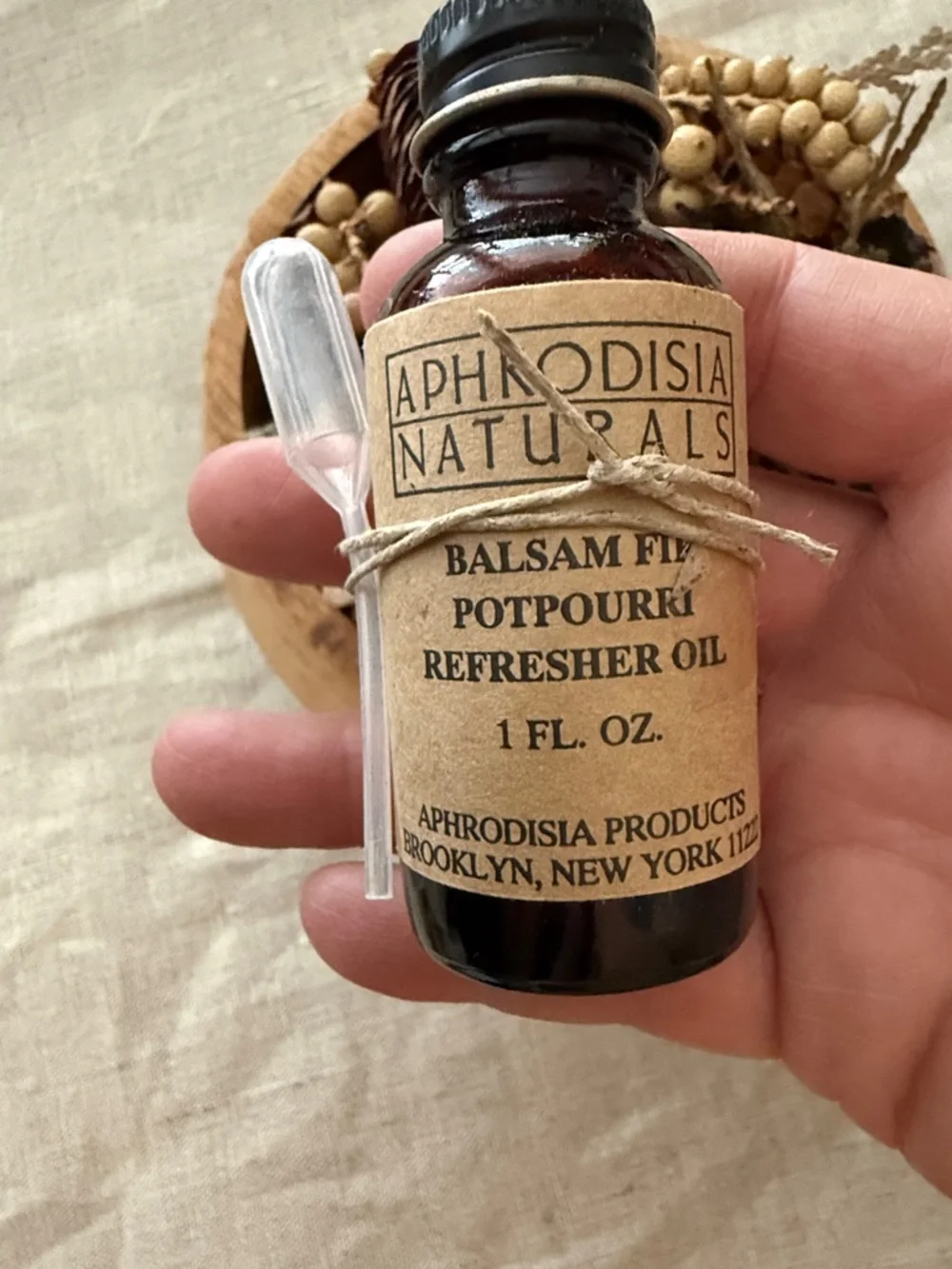 Organic Balsam Fir Oil Potpourri Kit
